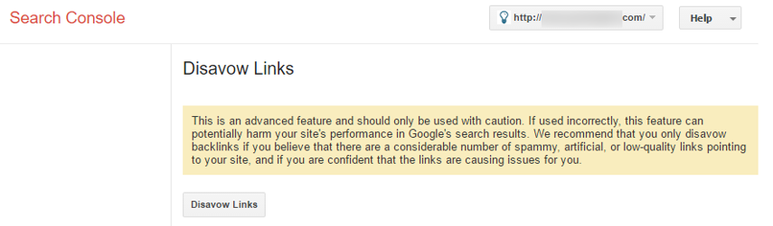 1. Download your Disavow File from Google Search Console