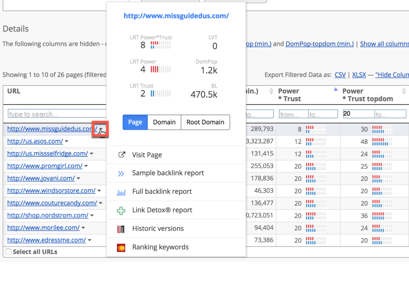 Bulk URL Analyzer (URL)