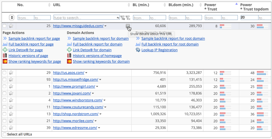 Bulk URL Analyzer (URL)