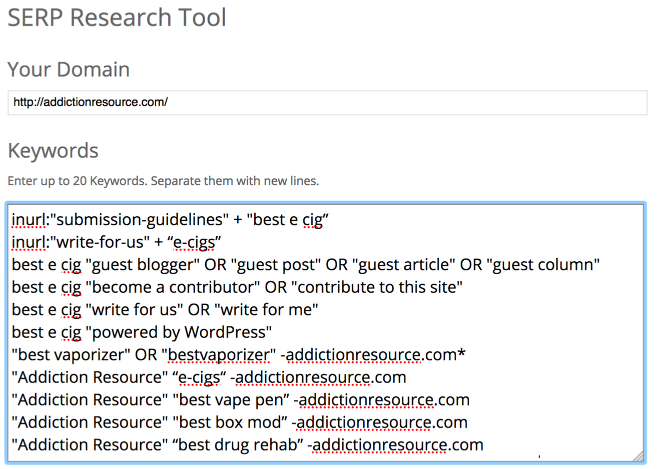 SERP Research Tool (SERP)