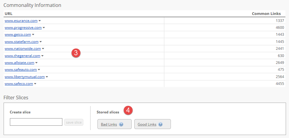 Missing Links Tool (MLT)