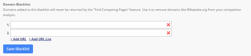 General LRT Settings and Functions FAQ