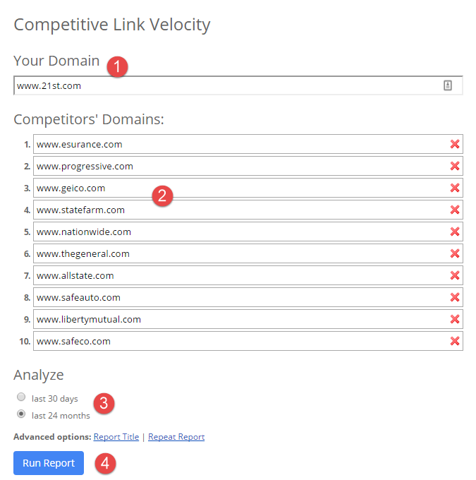 Competitive Link Velocity (CLV)