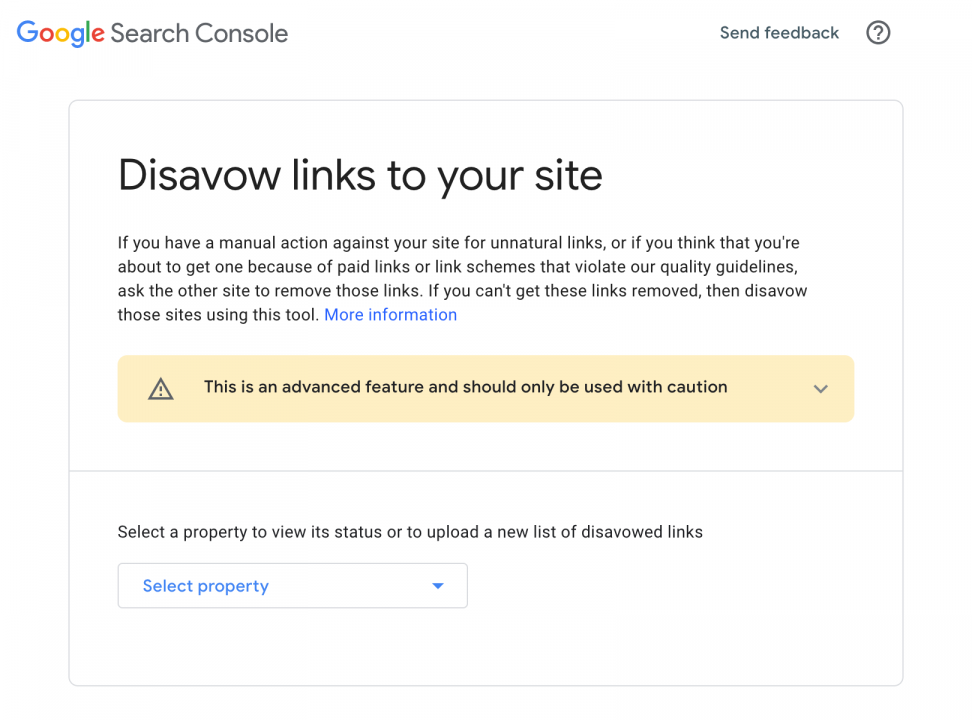 1. Download your Disavow File from Google Search Console