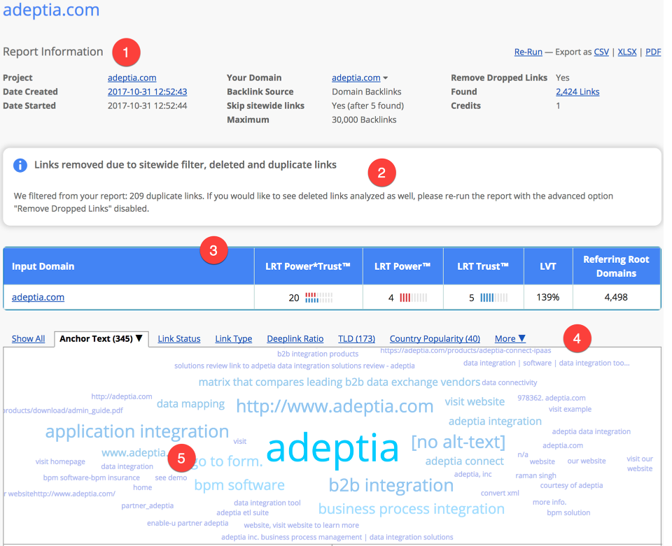 Quick Backlink Checker (QBL)