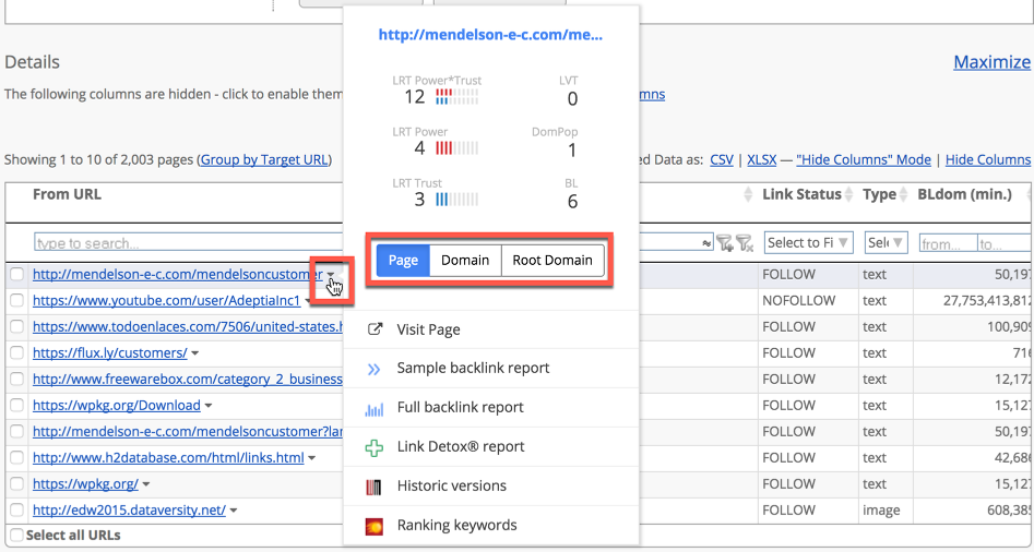 Quick Backlink Checker (QBL)