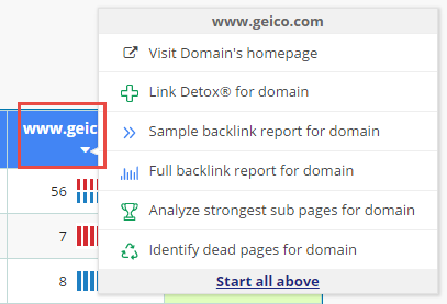 Quick Domain Compare (QDC)