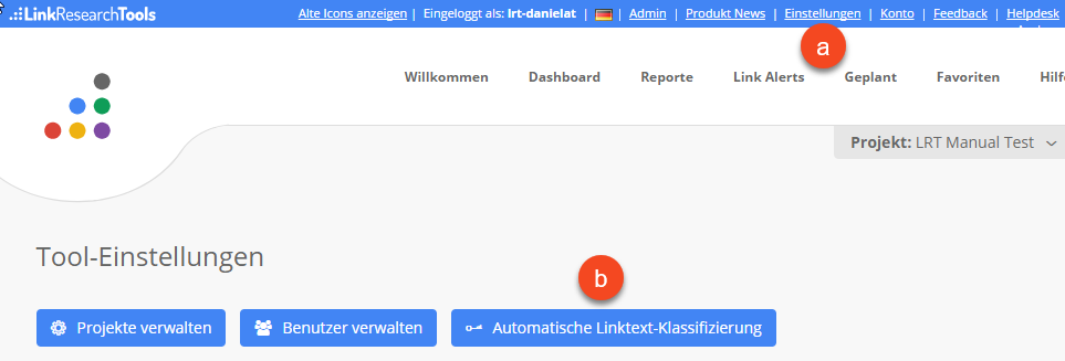 Keyword Klassifizierung für Ihre Linktexte