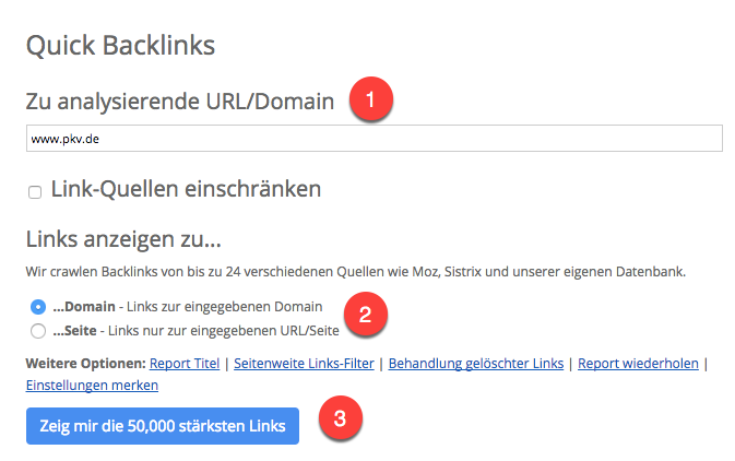 Quick Backlink Checker Tool (QBL)