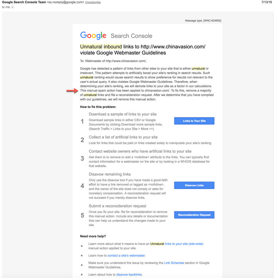 Wie man eine Google Abstrafung repariert, Tutorial in 5 Einfachen Schritten