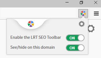 Link Research SEO Toolbar