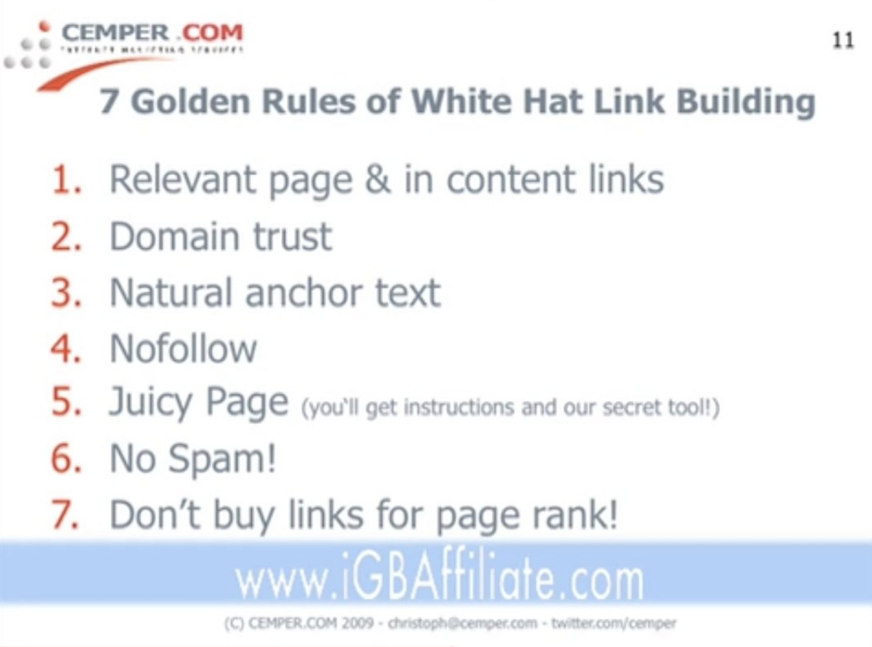 7 Golden Rules of Link Building for 2022 and beyond