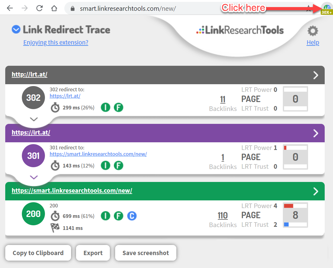 Your Just Uninstalled the Link Redirect Trace